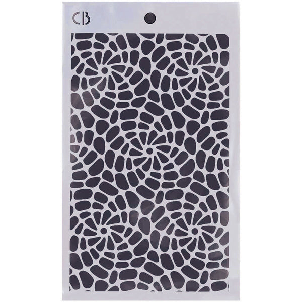 Ciao Bella Lu Mania TRIPLE LAYER STENCILS - SET 4 - 3 pcs 5" x 8"  #MD004