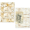 Ciao Bella LuMania VINTAGE MANUSCRIPT A5 Tissue Paper Set - 24 Sheets #ME001
