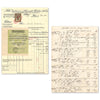 Ciao Bella LuMania VINTAGE MANUSCRIPT A5 Tissue Paper Set - 24 Sheets #ME001