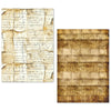 Ciao Bella LuMania VINTAGE MANUSCRIPT A5 Tissue Paper Set - 24 Sheets #ME001