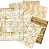 Ciao Bella LuMania VINTAGE MANUSCRIPT A5 Tissue Paper Set - 24 Sheets #ME001