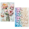 Ciao Bella LuMania CraftMix WILD BLOSSOM Mixed Media A5 TISSUE Papers Set - 24 Sheets #ME004