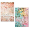 Ciao Bella LuMania CraftMix WILD BLOSSOM Mixed Media A5 TISSUE Papers Set - 24 Sheets #ME004