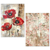 Ciao Bella LuMania CraftMix WILD BLOSSOM Mixed Media A5 TISSUE Papers Set - 24 Sheets #ME004