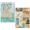 Ciao Bella LuMania CraftMix FRAGMENTS Of TIME Mixed Media A5 TISSUE Papers Set - 24 Sheets #ME005