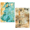 Ciao Bella LuMania CraftMix FRAGMENTS Of TIME Mixed Media A5 TISSUE Papers Set - 24 Sheets #ME005