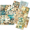 Ciao Bella LuMania CraftMix FRAGMENTS Of TIME Mixed Media A5 TISSUE Papers Set - 24 Sheets #ME005