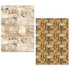 Ciao Bella LuMania CraftMix FRAGMENTS Of TIME Mixed Media A5 TISSUE Papers Set - 24 Sheets #ME005