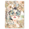 Ciao Bella LuMania LOST IN TIME A4 Mixed Media Decoupage Rice Paper - 4 Sheets #MF007