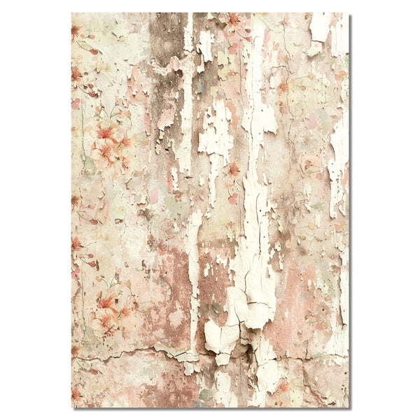 Ciao Bella LuMania LOST IN TIME A4 Mixed Media Decoupage Rice Paper - 4 Sheets #MF007
