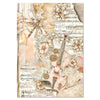 Ciao Bella LuMania LOST IN TIME A4 Mixed Media Decoupage Rice Paper - 4 Sheets #MF007