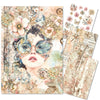 Ciao Bella LuMania LOST IN TIME A4 Mixed Media Decoupage Rice Paper - 4 Sheets #MF007