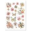 Ciao Bella LuMania LOST IN TIME A4 Mixed Media Decoupage Rice Paper - 4 Sheets #MF007