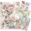 Ciao Bella LuMania The SOUND of SPRING A4 Mixed Media Decoupage Rice Paper - 4 Sheets #MF009