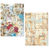 Ciao Bella LuMania CraftMix The SOUND of SPRING Mixed Media A5 Rice Paper Set - 8 Sheets #MFS009