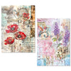 Ciao Bella LuMania CraftMix The SOUND of SPRING Mixed Media A5 Rice Paper Set - 8 Sheets #MFS009