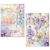 Ciao Bella LuMania CraftMix The SOUND of SPRING Mixed Media A5 Rice Paper Set - 8 Sheets #MFS009