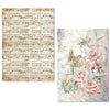 Ciao Bella LuMania CraftMix The SOUND of SPRING Mixed Media A5 Rice Paper Set - 8 Sheets #MFS009