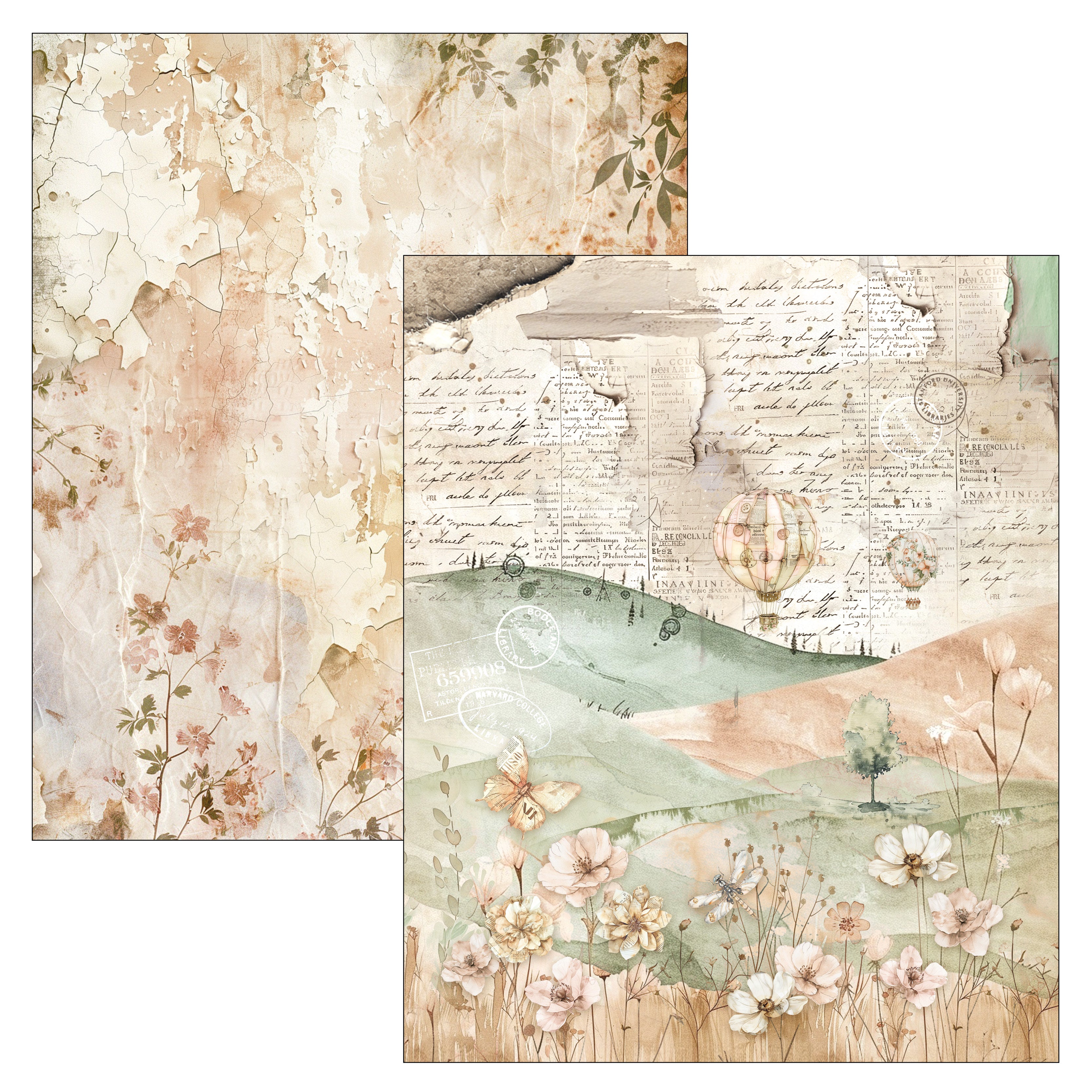 Ciao Bella LuMania LOST IN TIME Mixed Media Book 50 pgs #MA007