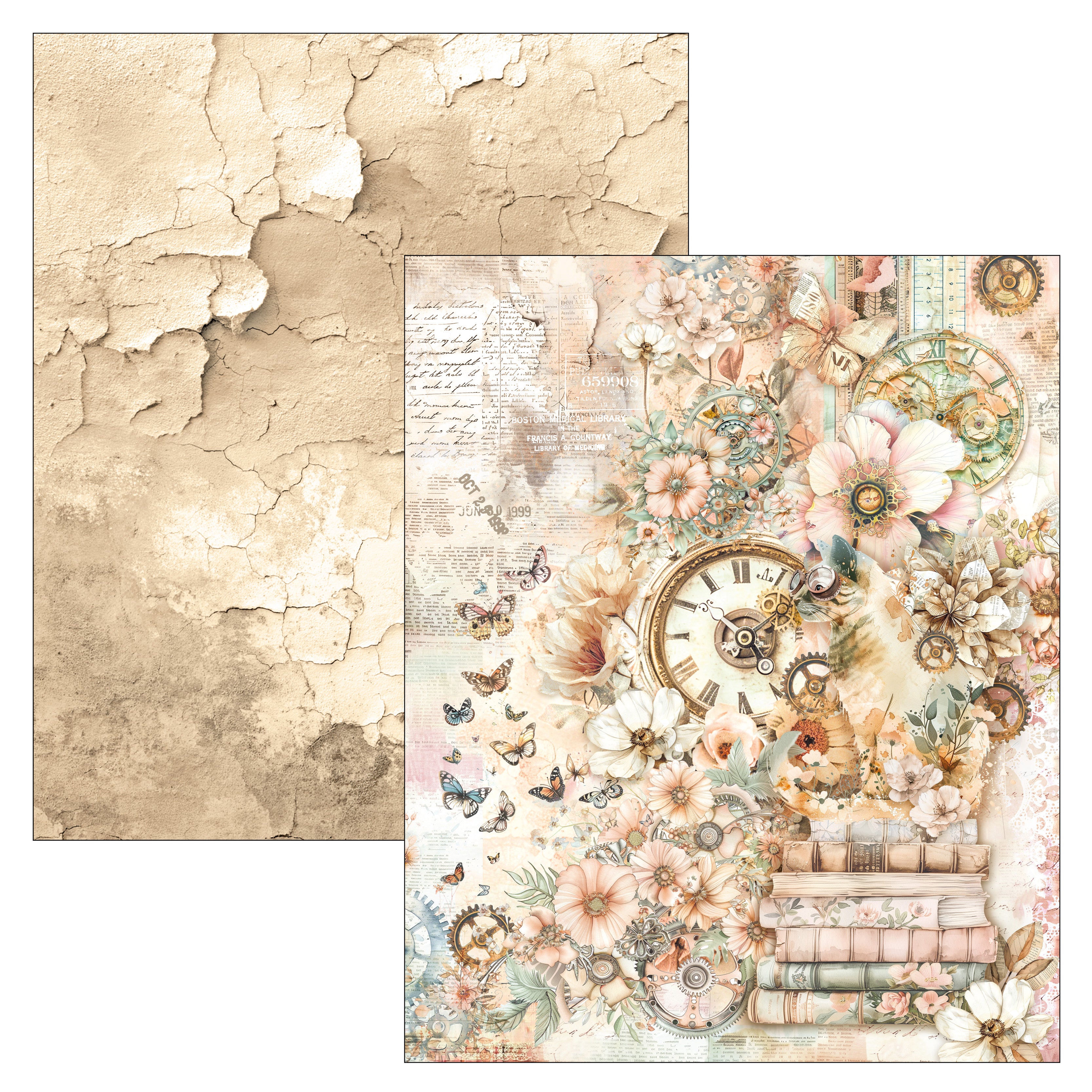 Ciao Bella LuMania LOST IN TIME Mixed Media Book 50 pgs #MA007