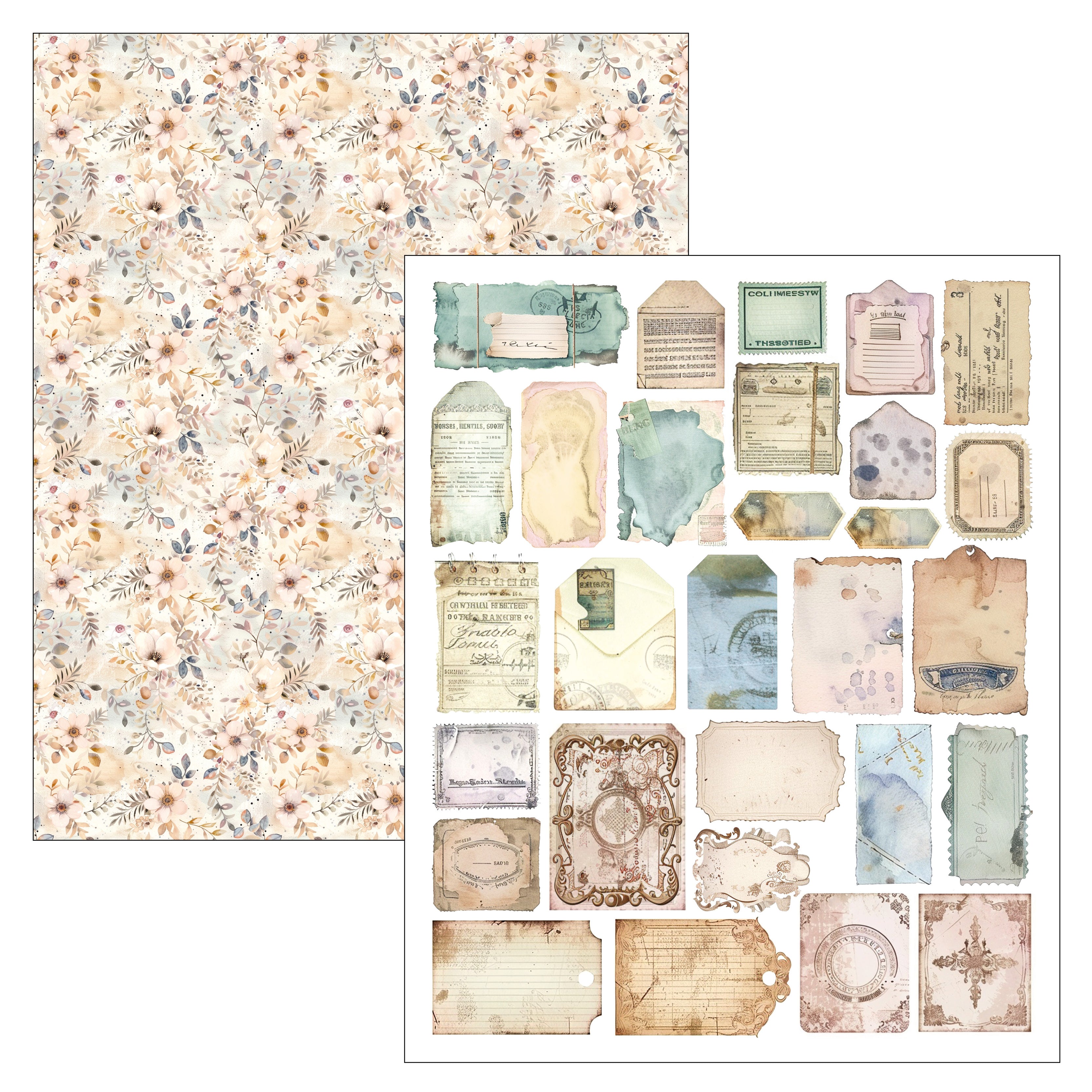 Ciao Bella LuMania LOST IN TIME Mixed Media Book 50 pgs #MA007