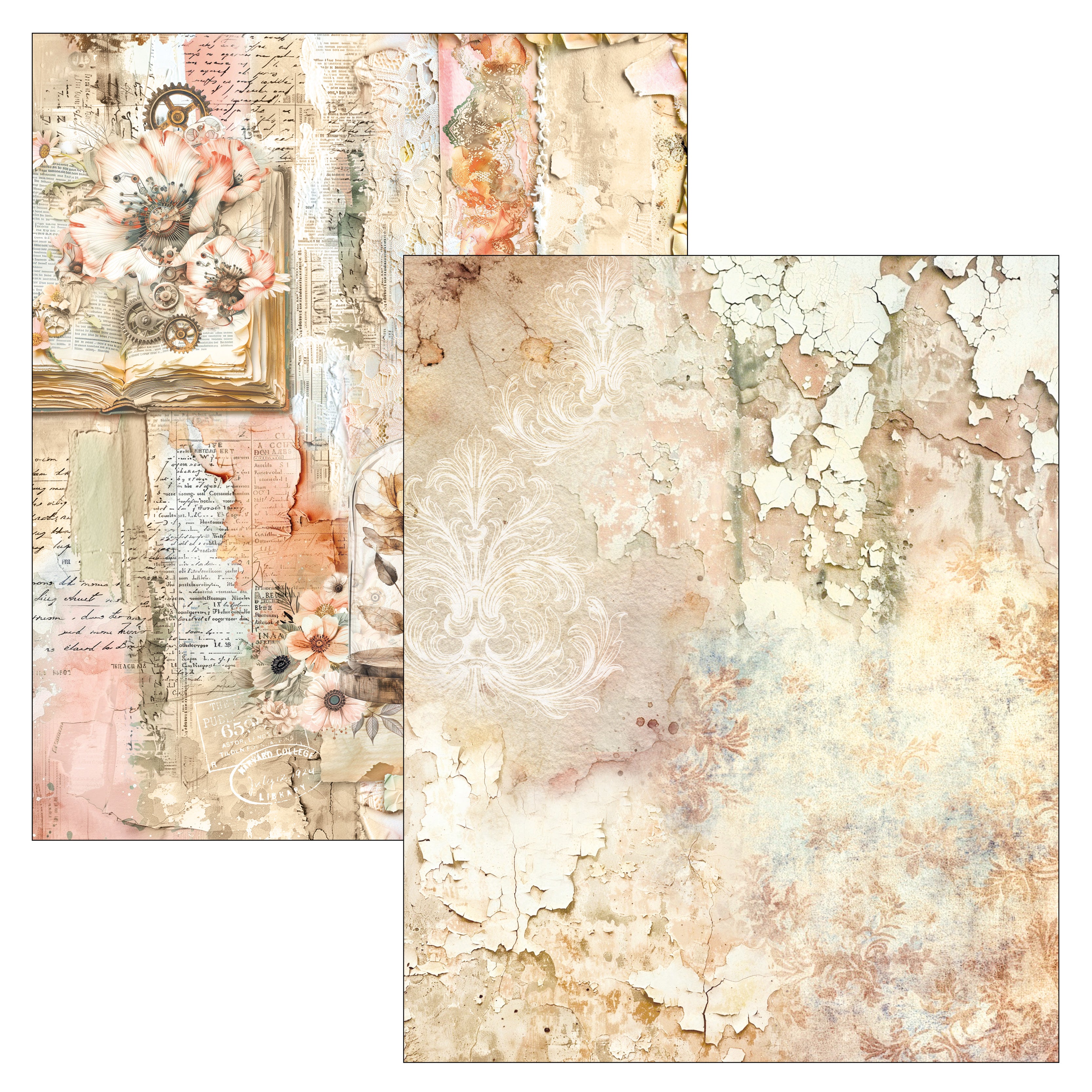 Ciao Bella LuMania LOST IN TIME Mixed Media Book 50 pgs #MA007