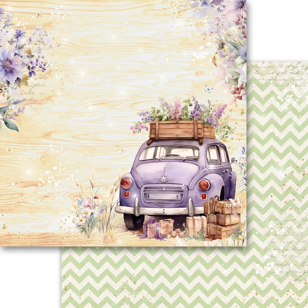 Kawaii Paper Goods LAVENDER LOVE 6x6 Paper 24 Sheets #MB-61520