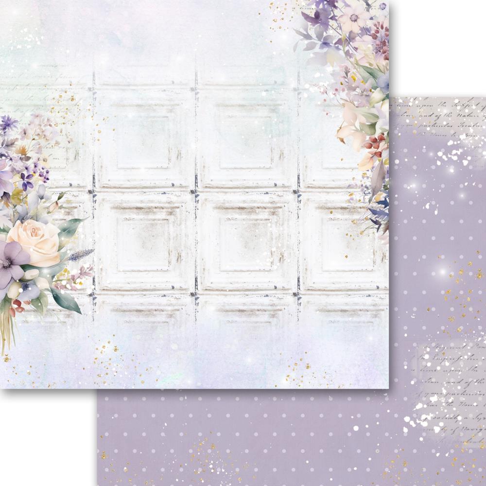 Kawaii Paper Goods LAVENDER LOVE 6x6 Paper 24 Sheets #MB-61520