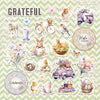 Asuka Studios LAVENDER LOVE Ephemera 24 Pieces #MP-61522
