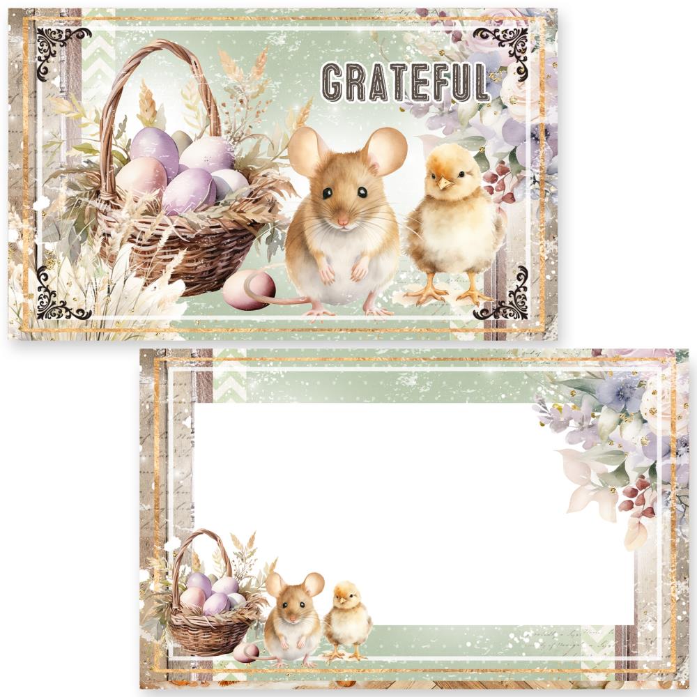 Asuka Studio LAVENDER LOVE Journaling Cards 20 Pieces #MP-61524
