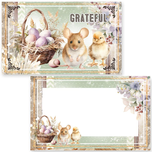 Asuka Studio LAVENDER LOVE Journaling Cards 20 Pieces #MP-61524