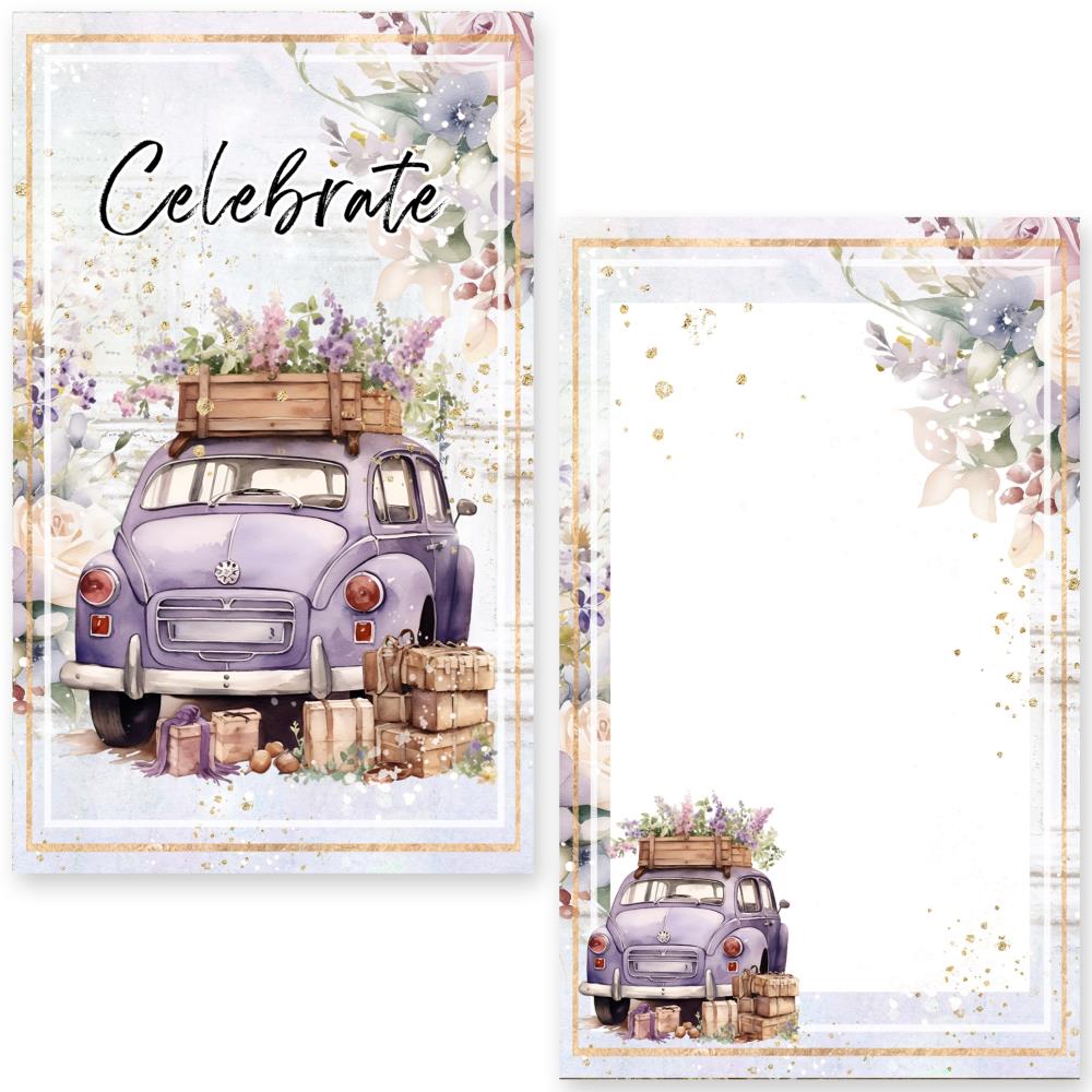 Asuka Studio LAVENDER LOVE Journaling Cards 20 Pieces #MP-61524