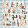 Kawaii Paper Goods PETER'S GARDEN Ephemera 24 Pieces #MP-61567