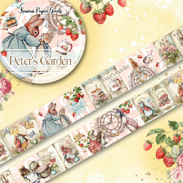 Asuka Studio PETER'S GARDEN Washi Tape #MP-61568