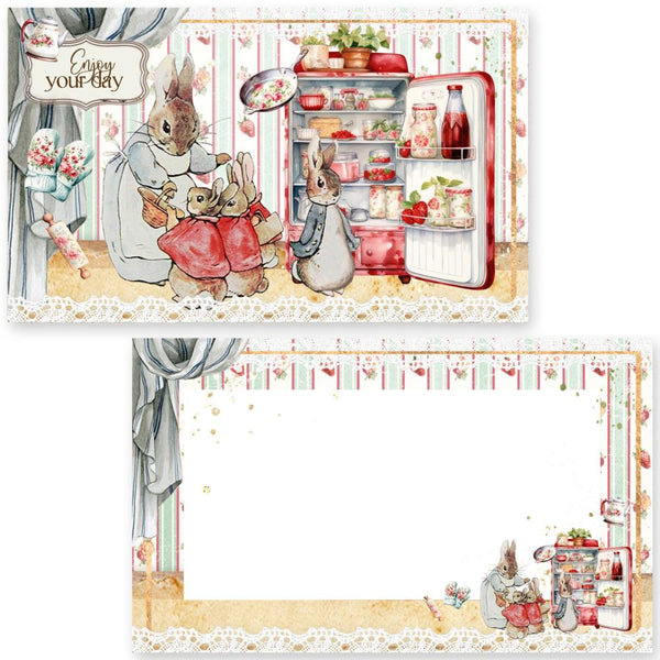 Kawaii Paper Goods PETER'S GARDEN Journaling Cards 20 Pieces #MP-61569