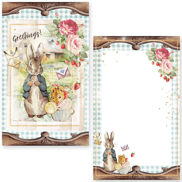 Kawaii Paper Goods PETER'S GARDEN Journaling Cards 20 Pieces #MP-61569