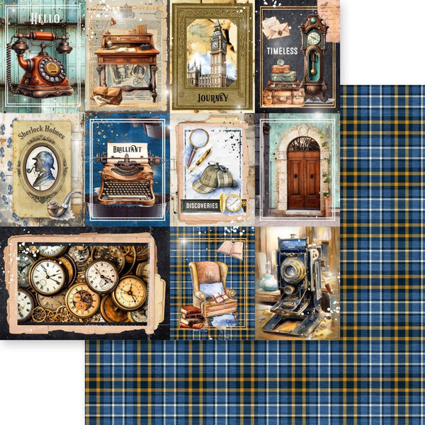 Asuka Studio GET A CLUE 6x6 Paper 24 Sheets #MB-61579
