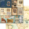Asuka Studio GET A CLUE 12x12 Paper 12 Sheets #MB-61572