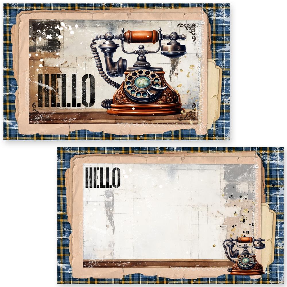 Asuka Studio GET A CLUE Journaling Cards 20 Pieces #MP-61582