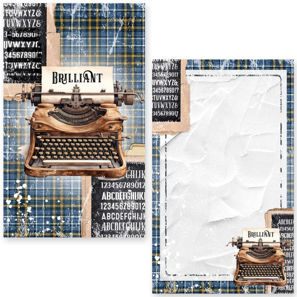 Asuka Studio GET A CLUE Journaling Cards 20 Pieces #MP-61582