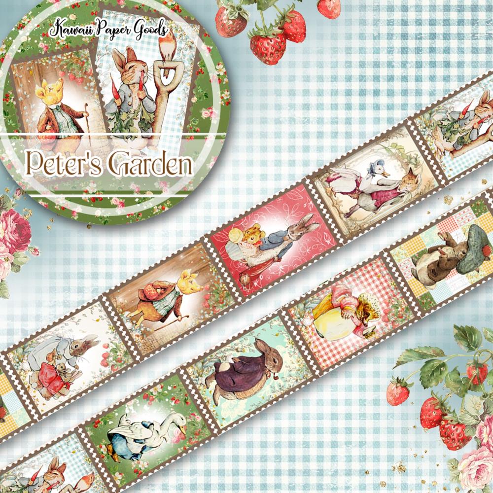 Asuka Studio PETER'S GARDEN 2 Washi Tape #MP-61595