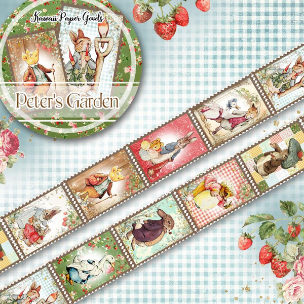 Asuka Studio PETER'S GARDEN 2 Washi Tape #MP-61595
