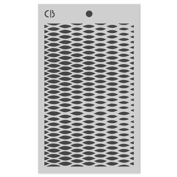 Ciao Bella AN ARTIST JOURNEY - TRIPLE LAYER STENCILS - SET 4 - 3 pcs 5" x 8"  #MSX005