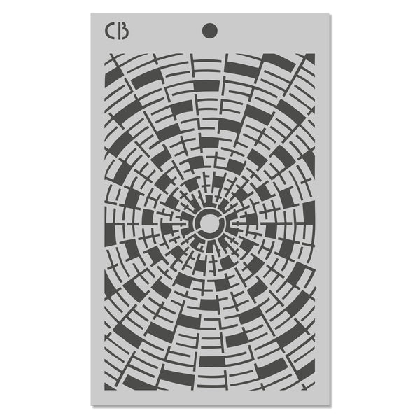 Ciao Bella THE LAST MYSTERY - TRIPLE LAYER STENCILS - SET 4 - 3 pcs 5" x 8"  #MSX006