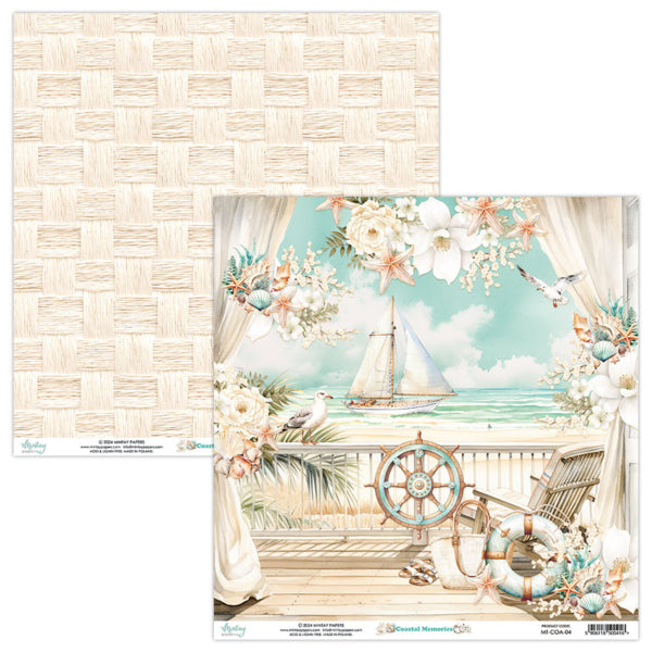 Mintay COASTAL MEMORIES 12x12 Scrapbooking Set #Mt-COA-07