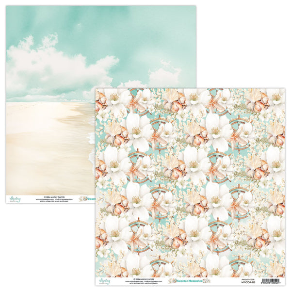 Mintay COASTAL MEMORIES 12x12 Scrapbooking Set #Mt-COA-07