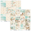 Mintay COASTAL MEMORIES 6x6 Scrapbooking Paper Pad #Mt-COA-08