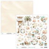 Mintay COASTAL MEMORIES 6x6 Scrapbooking Paper Pad #Mt-COA-08