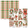 Mintay HOLLY JOLLY Christmas 8X8 Scrapbooking Paper Pad #MT-HOL-08