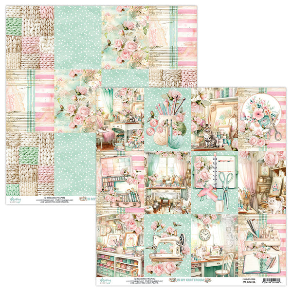 Mintay IN MY CRAFTROOM 12x12 Scrapbooking Set #MT-IMC-07